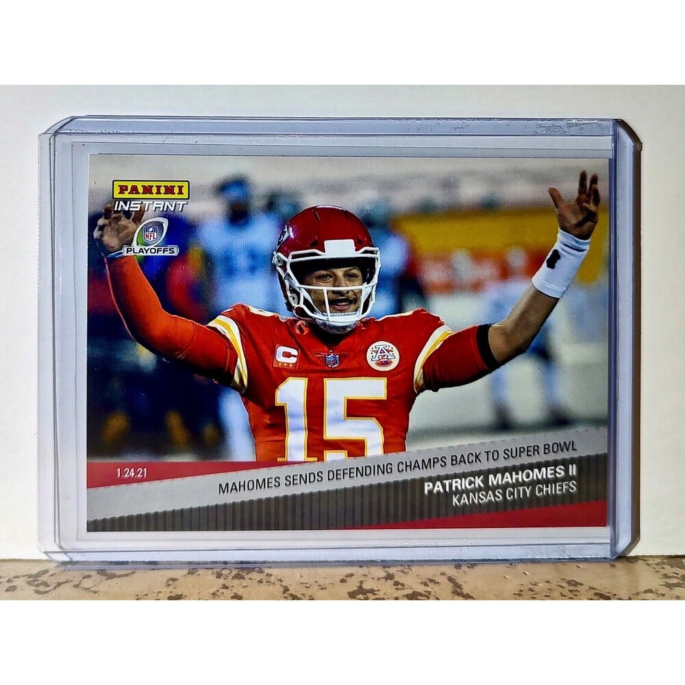 Patrick Mahomes II 2020 Panini NFL #212 Football Card KC Chiefs 1 of 593